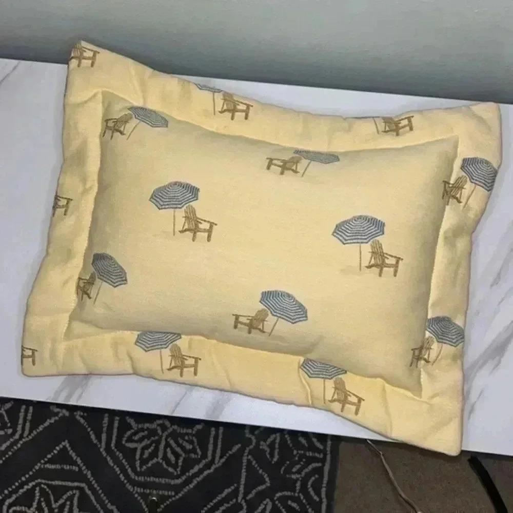 Beach Themed Accent Throw Pillow